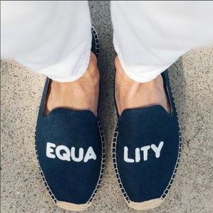 Soludos Equality Navy Smoking Slippers